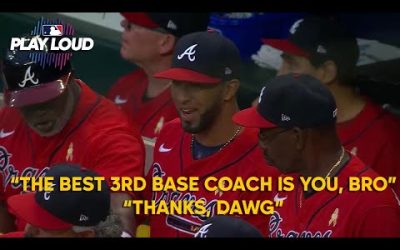 Eddie Rosario gasses Ron Washington up on Play Loud! (Braves OF & Marlins’ Edward Cabrera Mic’d Up!)