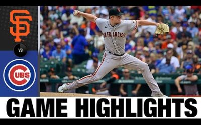 Giants vs. Cubs Game Highlights (9/10/22) | MLB Highlights