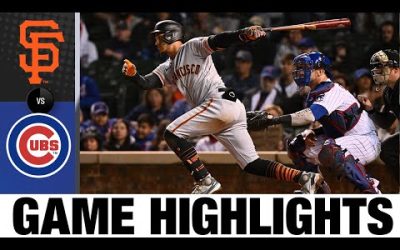 Giants vs. Cubs Game Highlights (9/11/22) | MLB Highlights