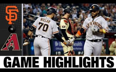 Giants vs. D-backs Game Highlights (9/23/22) | MLB Highlights