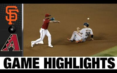 Giants vs. D-backs Game Highlights (9/25/22) | MLB Highlights