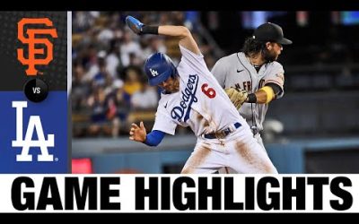 Giants vs. Dodgers Game Highlights (9/5/22) | MLB Highlights