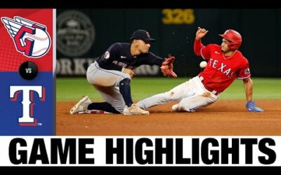 Guardians vs. Rangers Game Highlights (9/23/22) | MLB Highlights