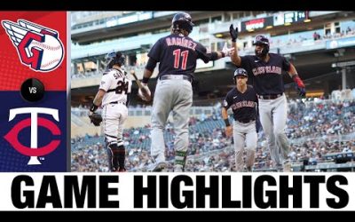 Guardians vs. Twins Game Highlights (9/10/22) | MLB Highlights