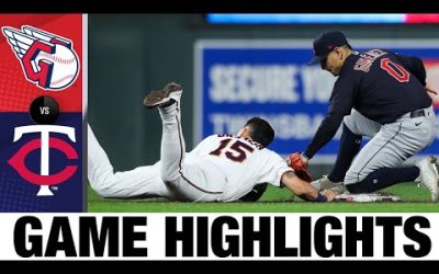 Guardians vs. Twins Game Highlights (9/9/22) | MLB Highlights