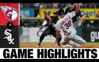 Guardians vs. White Sox Game Highlights (9/20/22) | MLB Highlights