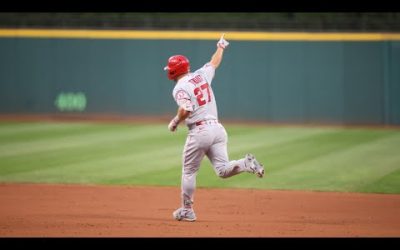 HE DID IT AGAIN!! Mike Trout homers for the 7th straight game!