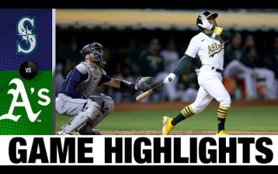 Mariners vs. A’s Game Highlights (9/20/22) | MLB Highlights