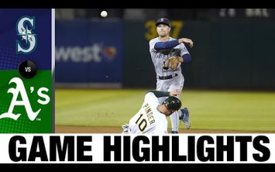 Mariners vs. A’s Game Highlights (9/21/22) | MLB Highlights