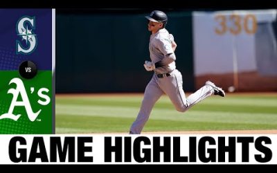 Mariners vs. A’s Game Highlights (9/22/22) | MLB Highlights