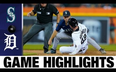 Mariners vs. Tigers Game Highlights (8/31/22) | MLB Highlights