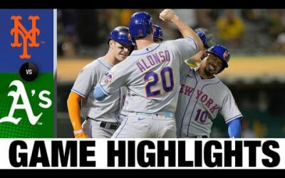 Mets vs. Athletics Game Highlights (9/23/22) | MLB Highlights