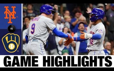 Mets vs. Brewers Game Highlights (9/20/22) | MLB Highlights