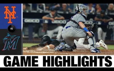 Mets vs. Marlins Game Highlights (9/9/22) | MLB Highlights