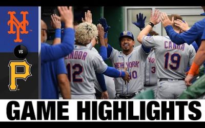 Mets vs. Pirates Game 1 Highlights (9/7/22) | MLB Highlights