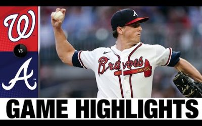 Nationals vs. Braves Game Highlights (9/19/22) | MLB Highlights