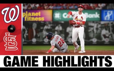 Nationals vs. Cardinals Game Highlights (9/06/22) | MLB Highlights