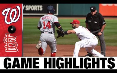 Nationals vs. Cardinals Game Highlights (9/5/22) | MLB Highlights