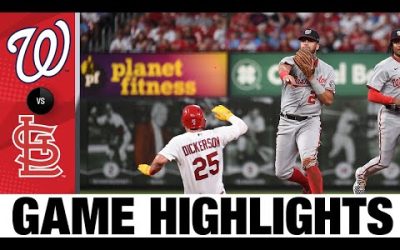 Nationals vs. Cardinals Game Highlights (9/7/22) | MLB Highlights