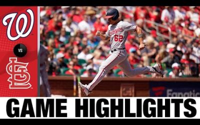 Nationals vs. Cardinals Game Highlights (9/8/22) | MLB Highlights