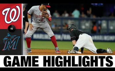 Nationals vs. Marlins Game Highlights (9/23/22) | MLB Highlights