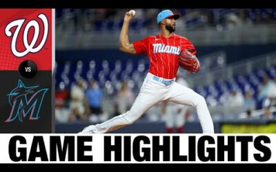 Nationals vs. Marlins Game Highlights (9/24/22) | MLB Highlights