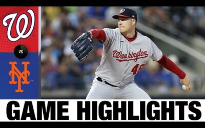 Nationals vs. Mets Game Highlights (9/03/22) | MLB Highlights