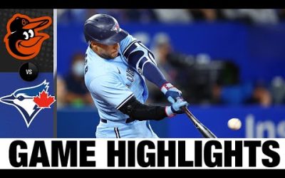 Orioles vs. Blue Jays Game Highlights (9/16/22) | MLB Highlights