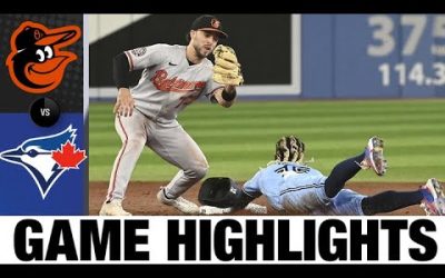 Orioles vs. Blue Jays Game Highlights (9/18/22) | MLB Highlights