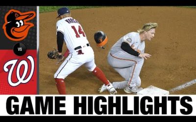 Orioles vs. Nationals Game Highlights (9/13/22) | MLB Highlights