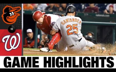 Orioles vs. Nationals Game Highlights (9/14/22) | MLB Highlights