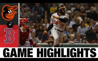 Orioles vs Red Sox Game Highlights (9/26/22) | MLB Highlights