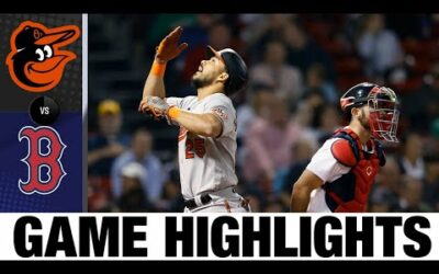 Orioles vs. Red Sox Game Highlights (9/27/22) | MLB Highlights