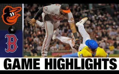 Orioles vs. Red Sox Game Highlights (9/28/22) | MLB Highlights