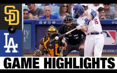 Padres vs. Dodgers Highlights (9/4/22) | MLB Highlights