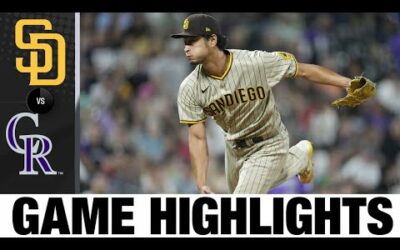 Padres vs. Rockies Game Highlights (9/24/22) | MLB Highlights