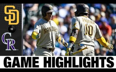 Padres vs. Rockies Game Highlights (9/25/22) | MLB Highlights