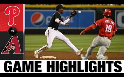 Phillies vs. D-backs Game Highlights (8/31/22) | MLB Highlights