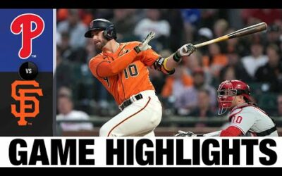 Phillies vs. Giants Game Highlights (9/2/22) | MLB Highlights