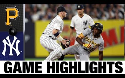 Pirates vs. Yankees Game Highlights (9/21/22) | MLB Highlights