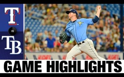 Rangers vs. Rays Game Highlights (9/18/22) | MLB Highlights