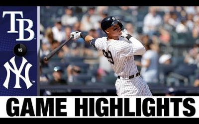 Rays vs. Yankees Game Highlights (9/10/22) | MLB Highlights