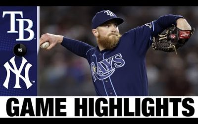 Rays vs. Yankees Game Highlights (9/9/22) | MLB Highlights