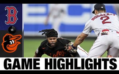 Red Sox vs. Orioles Game Highlights (9/9/22) | MLB Highlights