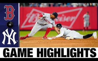 Red Sox vs. Yankees Game Highlights (9/22/22) | MLB Highlights