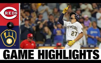 Reds vs. Brewers Game Highlights (9/11/22) | MLB Highlights