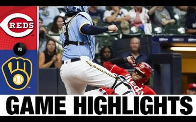 Reds vs. Brewers Game Highlights (9/9/22) | MLB Highlights