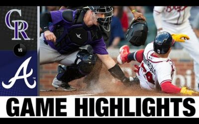 Rockies vs. Braves Game Highlights (8/31/22) | MLB Highlights