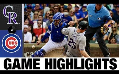 Rockies vs. Cubs Game Highlights (9/17/22) | MLB Highlights