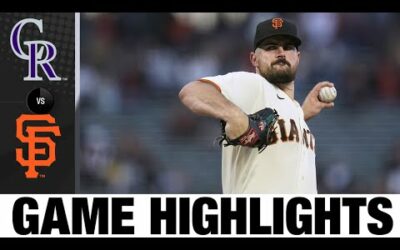 Rockies vs Giants Game Highlights (9/29/22) | MLB Highlights